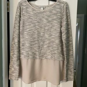 White House Black Market layered sweater